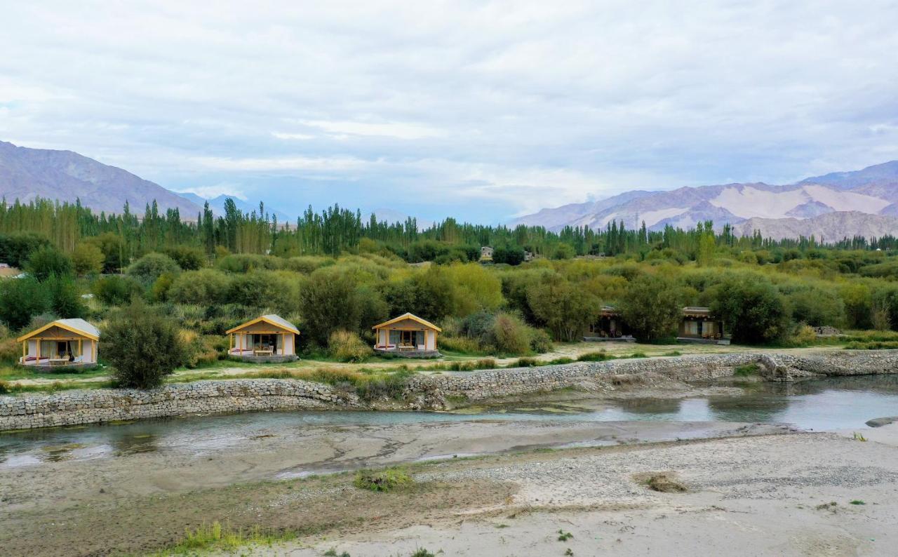 The Indus River Camp Лех Экстерьер фото