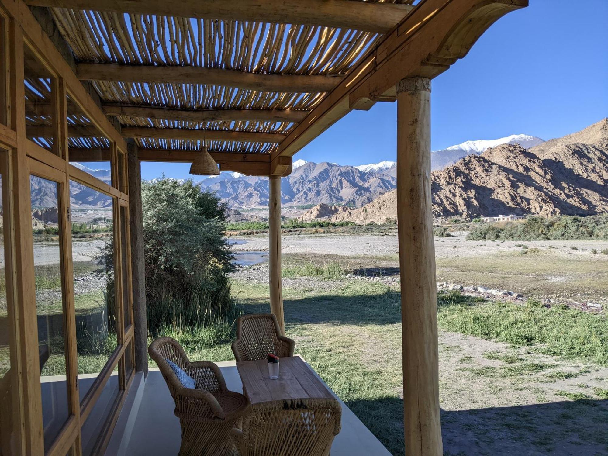The Indus River Camp Лех Экстерьер фото